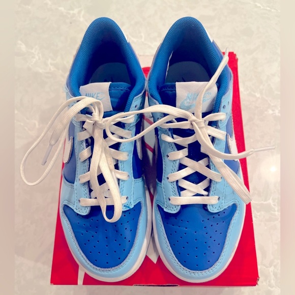 Nike (PS) NIKE DUNK LOW RETRO QS 'ARGON' SKU: DV2635 400 - Picture 4 of 9